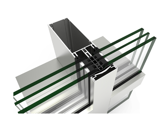 Fasada TP 62 për ndërtesa të larta