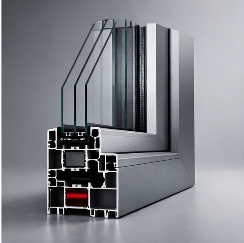 Dritare PVC & ALU me siguri dhe qëndrueshmëri të lartë