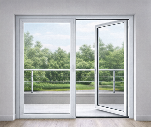 Derë PVC & ALU me sistem sigurie të lartë