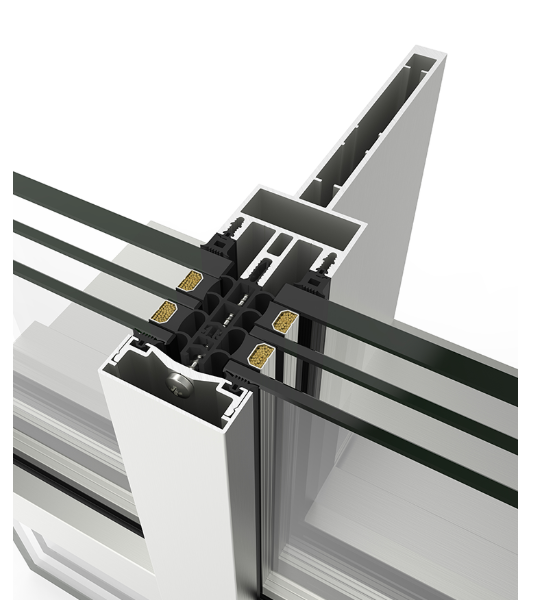 Fasada strukturale Equity me pamje të hollë